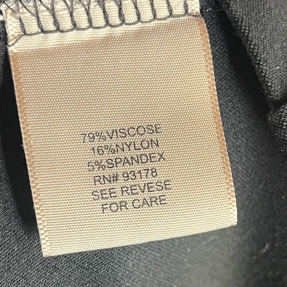 Philosophy Black Sheath Dress – Size L - Picture 5 of 5